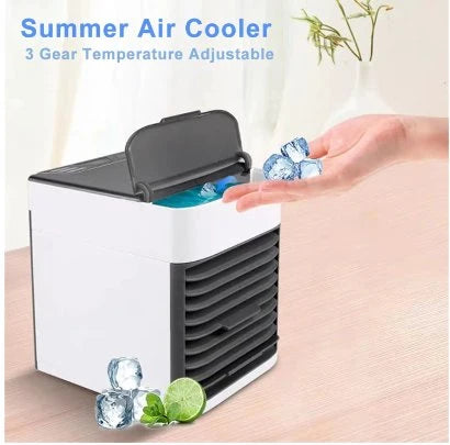 Mini Air Conditioning Fan – Portable USB Cooling Fan UAE | مروحة تكييف صغيرة محمولة